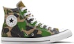 Order Converse Chuck Taylor All Star Hi 'Camo Hijau Separuh' 168907C