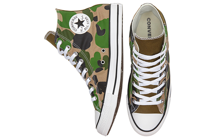 Shop Converse Chuck Taylor All Star Hi 'Camuflaje Verde Medio' 168907C