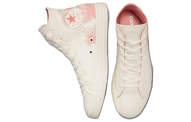 Converse Chuck Taylor All Star High 'Desert Floral Beige Pink' 圖 4