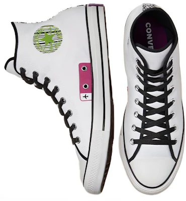 匡威Chuck Taylor All Star 高筒帆布鞋 "戲劇之夜 - 白色" 170851F Purchase 匡威Chuck Taylor All Star 高筒帆布鞋 "戲劇之夜 - 白色" 170851F