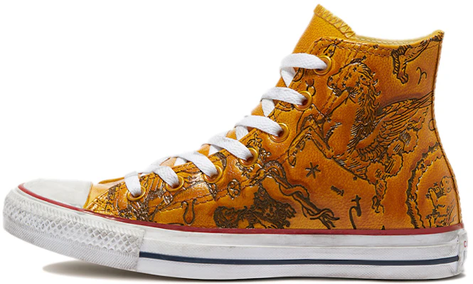 コンバース レザー チャックテイラー ハイカット イエロー 172535C Buy コンバース レザー チャックテイラー ハイカット イエロー 172535C