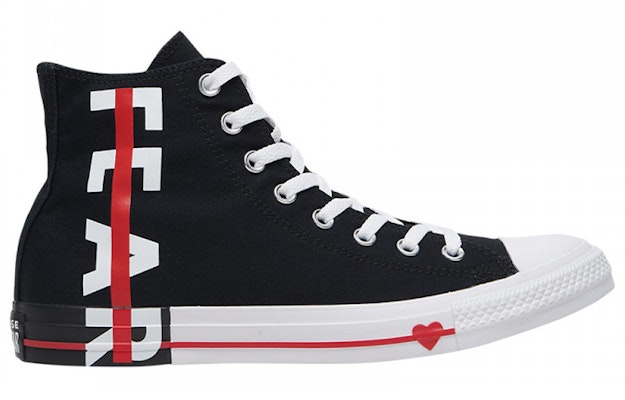 Converse chuck taylor fear love hotsell
