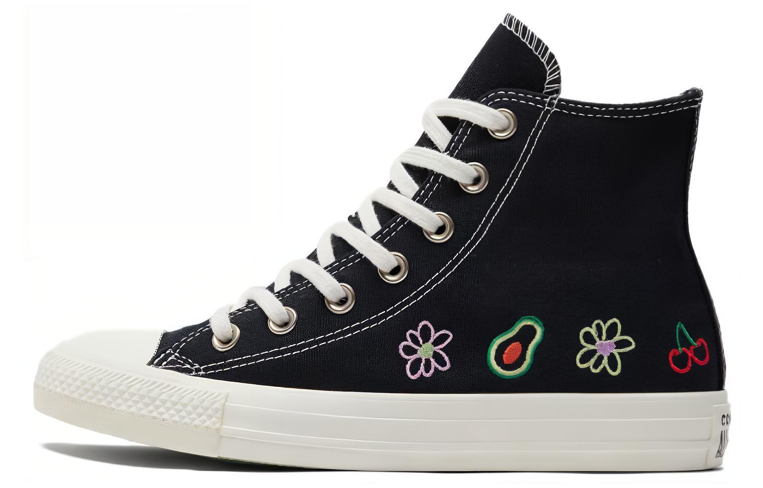 Converse Chuck Taylor All Star High 'Festival Embroidered Fruits & Florals' A06065C