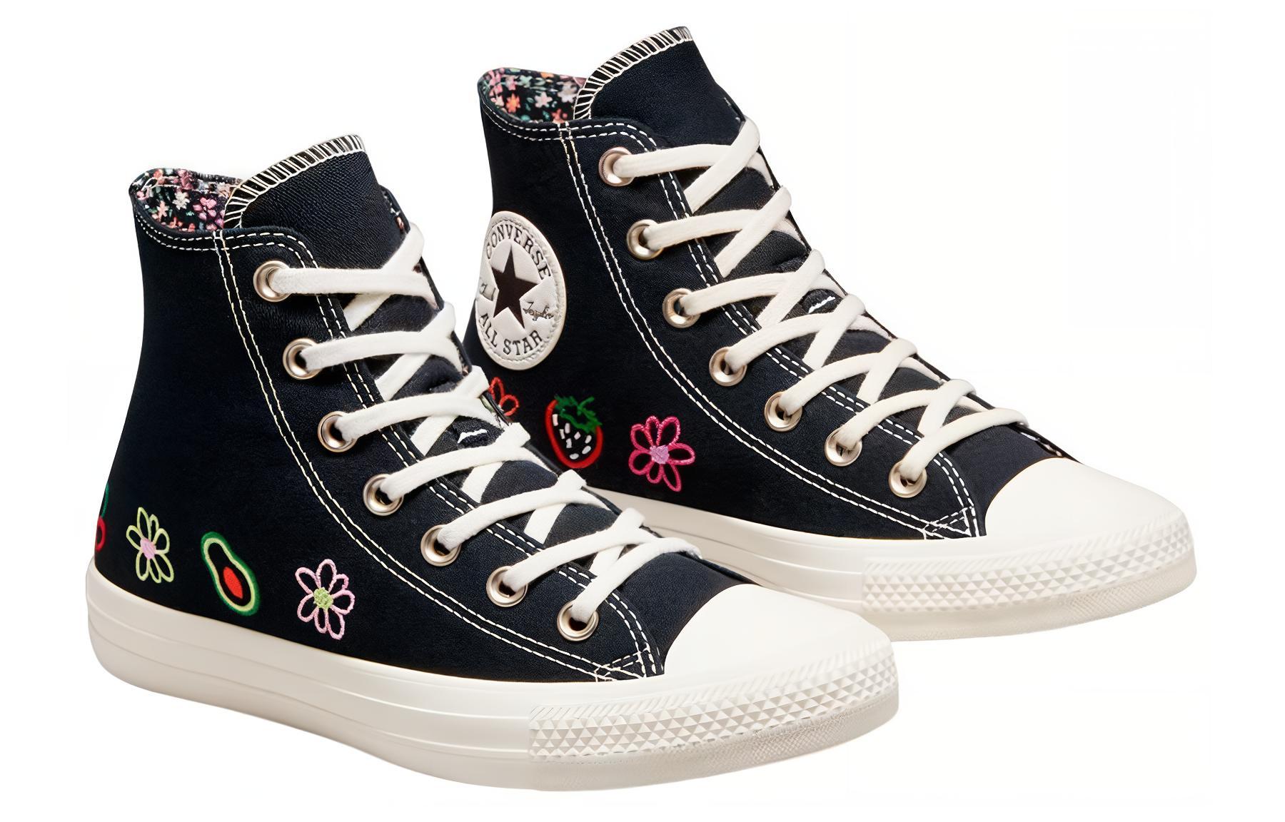 Lookbook Converse Chuck Taylor All Star Tinggi 'Festival Bordir Buah & Bunga' A06065C