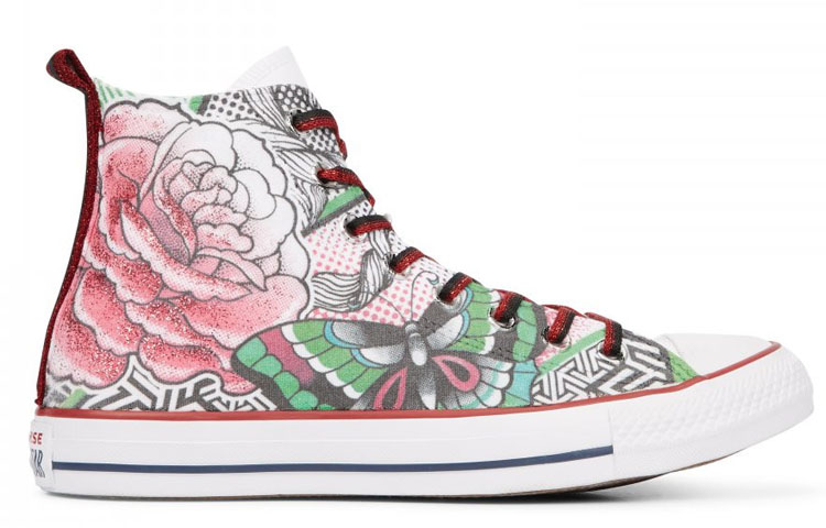 Converse Chuck Taylor All Star 'Rose Tattoo/Optical White' 圖 2