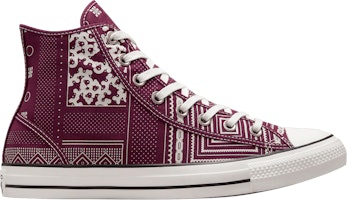 Converse Chuck Taylor All Star High 'Geometric Patchwork - Deep Bordeaux' 172435F Converse Chuck Taylor All Star High 'Geometric Patchwork - Deep Bordeaux' 172435F