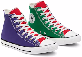 匡威Chuck Taylor All Star '绿红紫' 168533C Lookbook 匡威Chuck Taylor All Star '绿红紫' 168533C