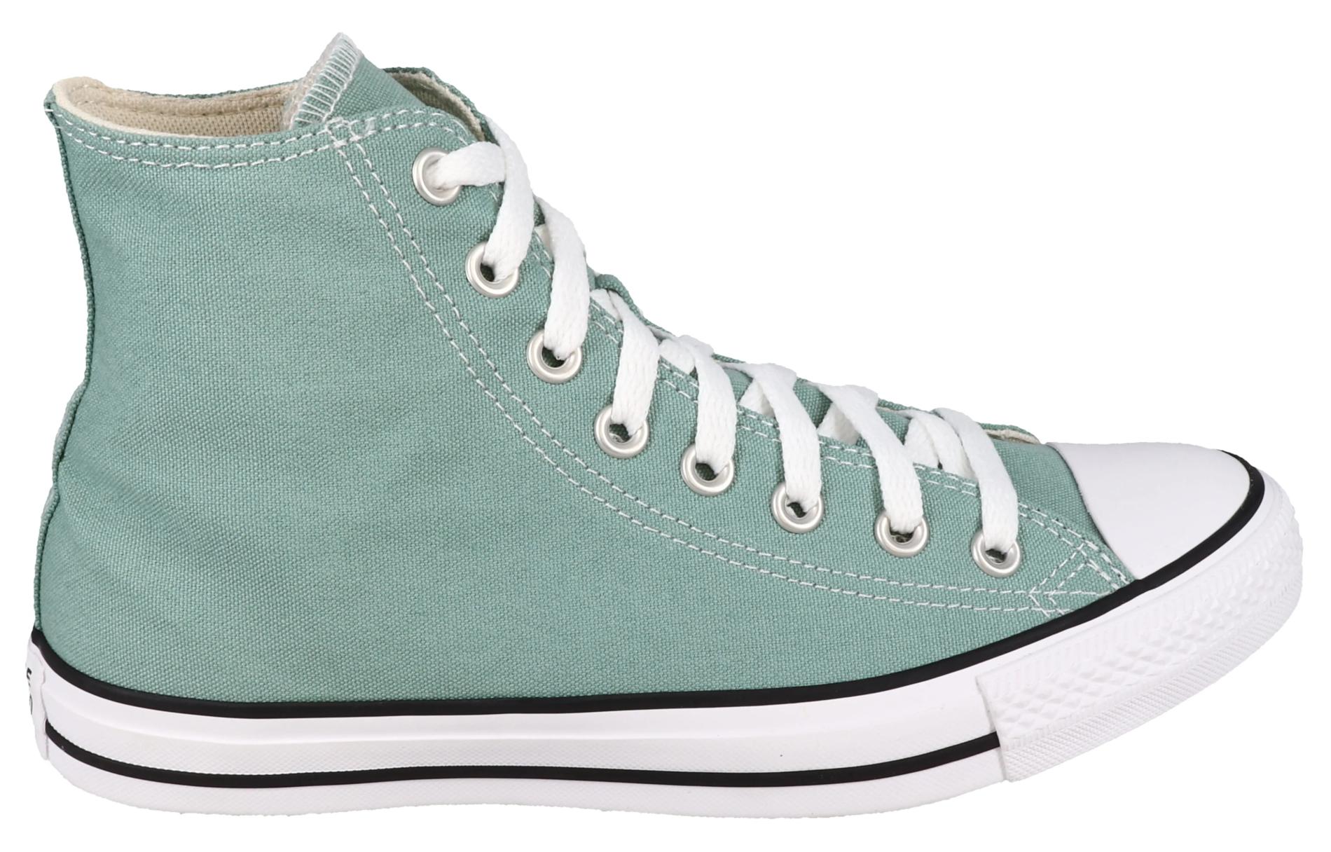 Order Converse Chuck Taylor All Star 舒適 防滑耐磨 高筒 帆布鞋 男女均適 綠白