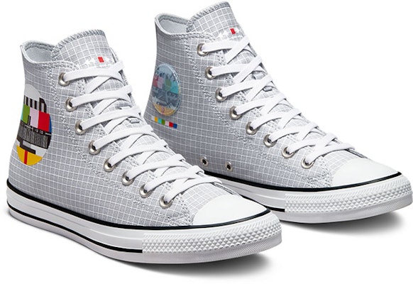 Converse Chuck Taylor All Star Tinggi 'Abu-Abu Putih' A03783C Lookbook Converse Chuck Taylor All Star Tinggi 'Abu-Abu Putih' A03783C