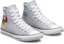 Lookbook Converse Chuck Taylor All Star Tinggi 'Abu-Abu Putih' A03783C