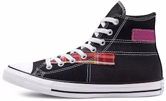 Converse Chuck Taylor All Star High 'Hacked Fashion - Black Cactus Flower' 168745C Converse Chuck Taylor All Star High 'Hacked Fashion - Black Cactus Flower' 168745C
