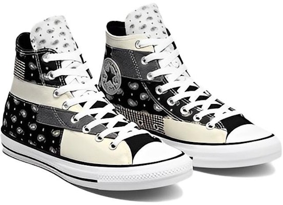 Converse Chuck Taylor All Star 高筒 'Hacked Patterns - 黑色佩斯利花紋' A05056C Lookbook Converse Chuck Taylor All Star 高筒 'Hacked Patterns - 黑色佩斯利花紋' A05056C