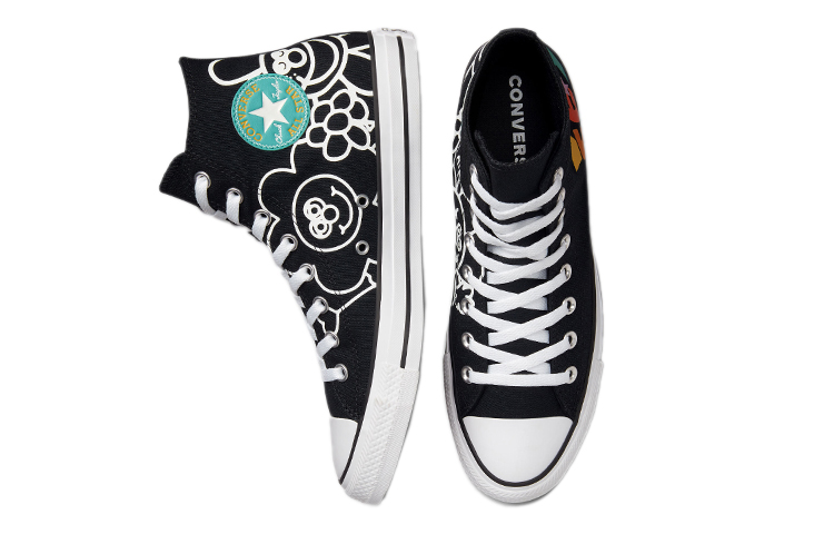 Converse Chuck Taylor All Star High 'Happy Faces' 圖 4