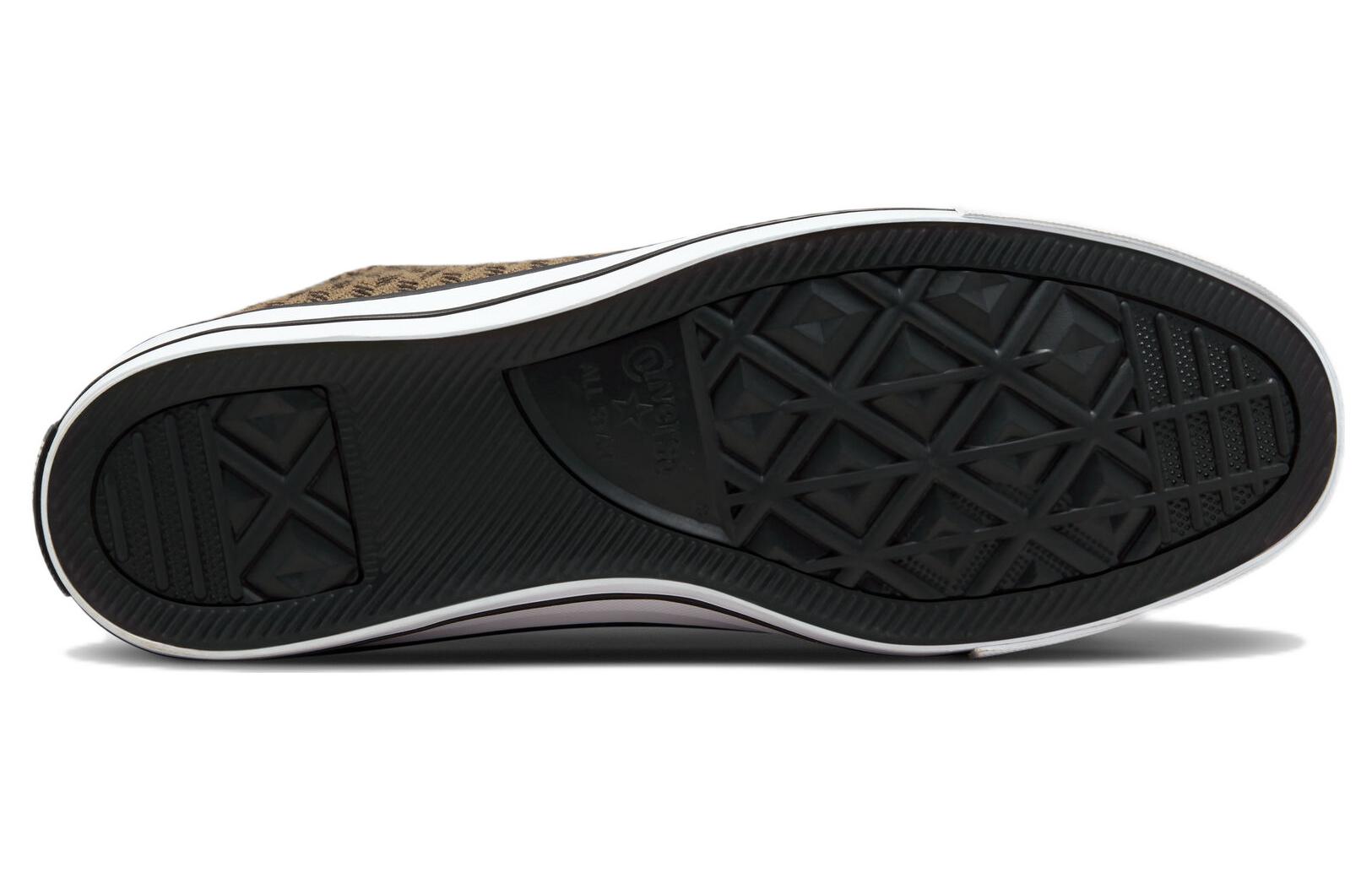 Converse Chuck Taylor All Star High 'Herringbone Brown Black' 圖 5