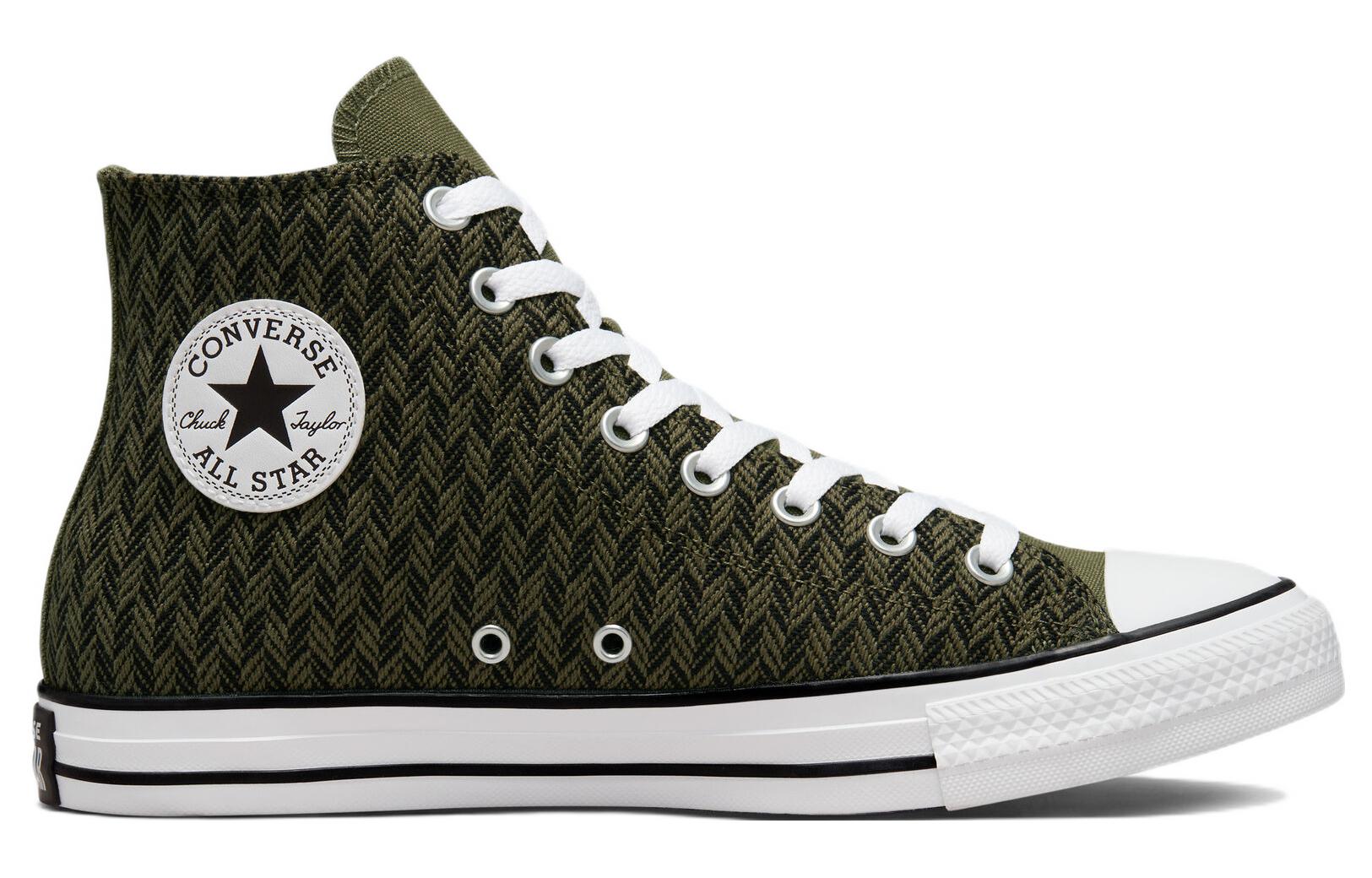 Converse Chuck Taylor All Star High 'Herringbone Green' 圖 2
