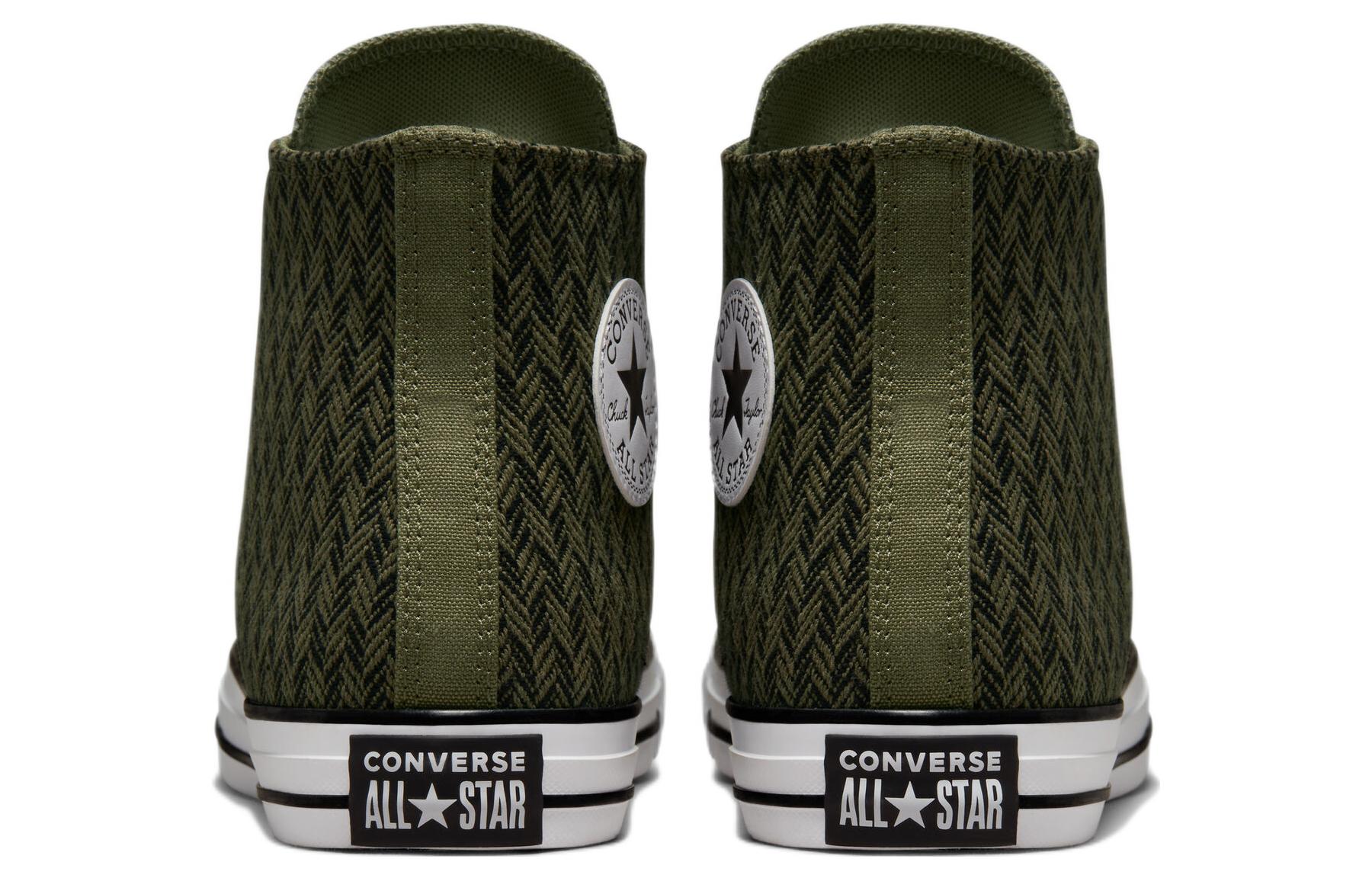 Converse Chuck Taylor All Star High 'Herringbone Green' 圖 4