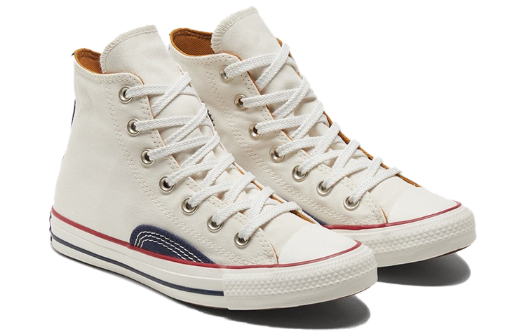 Lookbook 匡威靛蓝补丁Chuck Taylor All Star '白色' 171067C