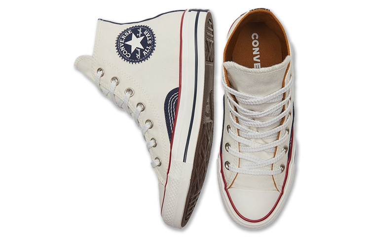 Shop 匡威靛蓝补丁Chuck Taylor All Star '白色' 171067C
