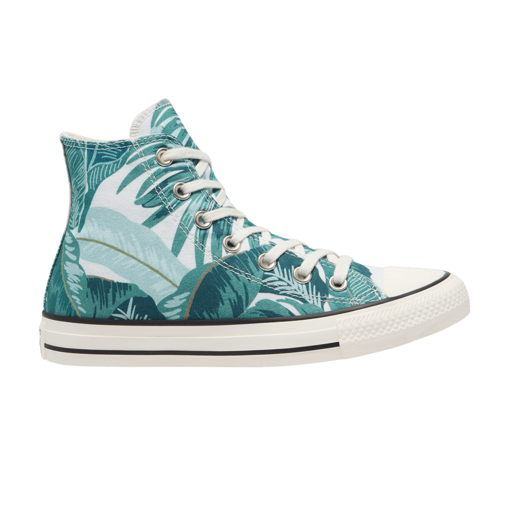Converse Chuck Taylor All Star High 'Jungle Scene - Green Floral Print' 171078F