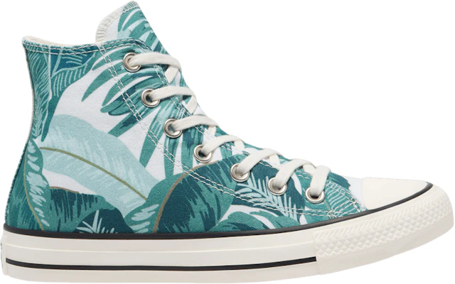 Converse Chuck Taylor All Star 高筒 "叢林場景 - 綠色花卉印花" 171078F Buy Converse Chuck Taylor All Star 高筒 "叢林場景 - 綠色花卉印花" 171078F