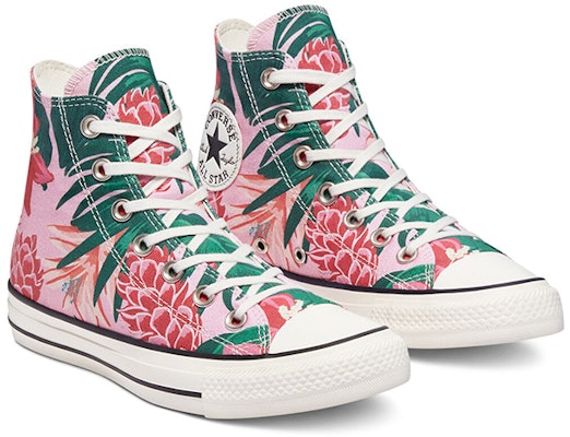匡威Chuck Taylor All Star高帮‘丛林场景-粉色花卉印花’ 171077C Lookbook 匡威Chuck Taylor All Star高帮‘丛林场景-粉色花卉印花’ 171077C