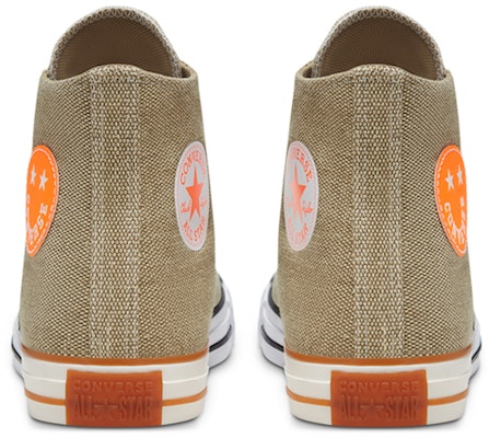 Converse Happy Camper Chuck Taylor All Star High Top 'Khaki Oren Putih' 167658C Purchase Converse Happy Camper Chuck Taylor All Star High Top 'Khaki Oren Putih' 167658C