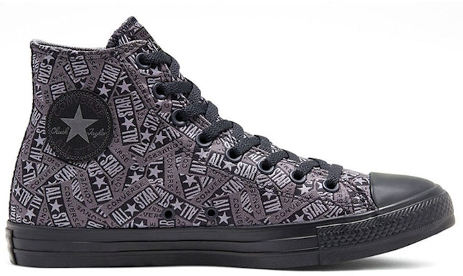 컨버스 척 테일러 올스타 하이 '로고 플레이 - 블랙 메이슨' 166829F Order 컨버스 척 테일러 올스타 하이 '로고 플레이 - 블랙 메이슨' 166829F