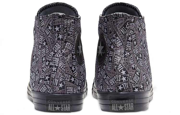 Shop 컨버스 척 테일러 올스타 하이 '로고 플레이 - 블랙 메이슨' 166829F