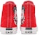 Converse Chuck Taylor All Star Tinggi 'Logo Play - Merah Universiti' 166736C