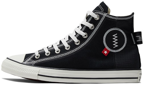 컨버스 척 테일러 올스타 하이 '로고 태그 - 블랙' A06105C Buy 컨버스 척 테일러 올스타 하이 '로고 태그 - 블랙' A06105C