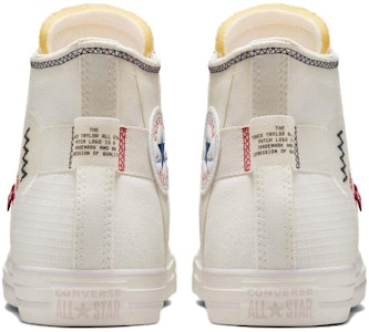 컨버스 척테일러 올스타 하이 '로고 태그 - 빈티지 화이트' A06104C Shop 컨버스 척테일러 올스타 하이 '로고 태그 - 빈티지 화이트' A06104C