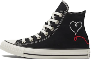 Converse Chuck Taylor All Star High 'Made with Love - Black' 171158C Converse Chuck Taylor All Star High 'Made with Love - Black' 171158C