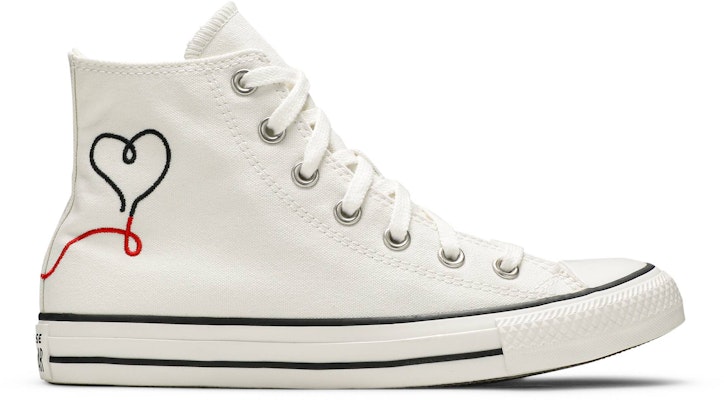 Converse Chuck Taylor All Star High 'Made with Love - White' 171159F Buy Converse Chuck Taylor All Star High 'Made with Love - White' 171159F