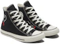 Lookbook Converse Chuck Taylor All Star Tinggi 'Made with Love - Hitam' 171158C
