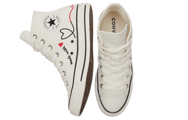 Shop Converse Chuck Taylor All Star High 'Made with Love - Putih' 171159C