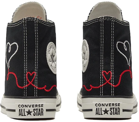 Converse Chuck Taylor All Star Tinggi 'Made with Love - Hitam' 171158C Purchase Converse Chuck Taylor All Star Tinggi 'Made with Love - Hitam' 171158C