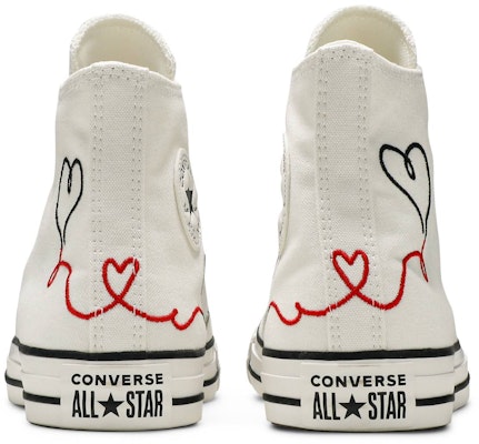 Converse Chuck Taylor All Star High 'Made with Love - White' 171159F Details for Converse Chuck Taylor All Star High 'Made with Love - White' 171159F