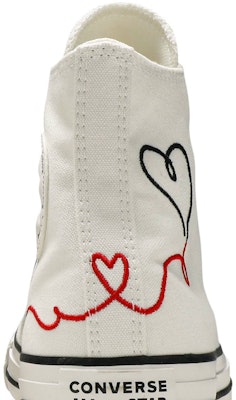 Converse Chuck Taylor All Star High 'Made with Love - White' 171159F Sizing Converse Chuck Taylor All Star High 'Made with Love - White' 171159F