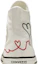 Sizing Converse Chuck Taylor All Star High 'Made with Love - White' 171159F