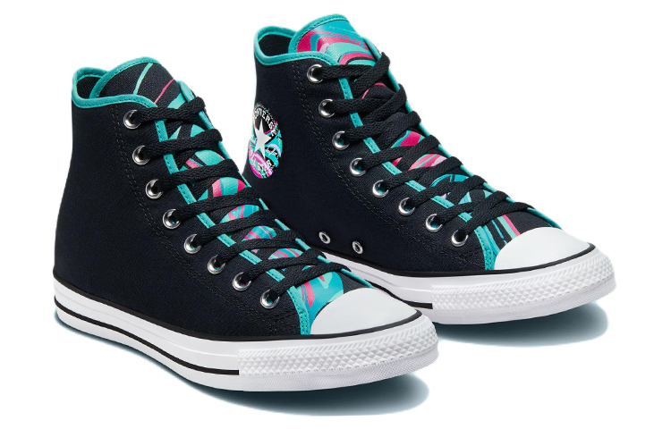 Lookbook Converse Chuck Taylor All Star High 'Marbled' A02127F