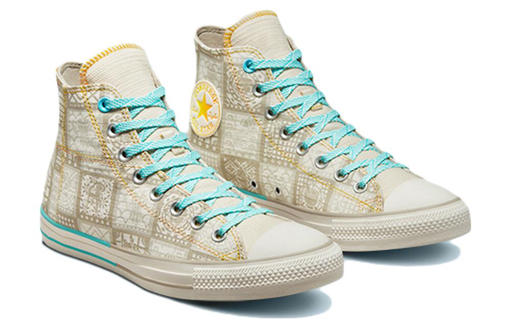 Lookbook 匡威Chuck Taylor All Star高帮 'Mi Gente系列 - 米色' A03692C