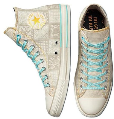 匡威Chuck Taylor All Star高帮 'Mi Gente系列 - 米色' A03692C Shop 匡威Chuck Taylor All Star高帮 'Mi Gente系列 - 米色' A03692C