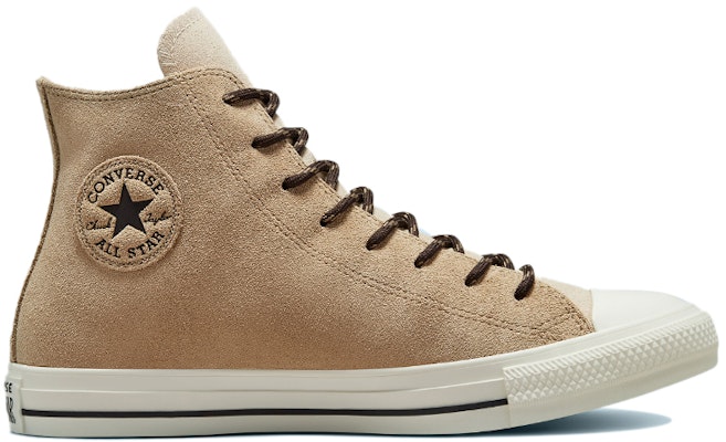 Converse Chuck Taylor All Star 防滑耐磨 高筒休閒帆布鞋 男女同款 奶茶棕 Order Converse Chuck Taylor All Star 防滑耐磨 高筒休閒帆布鞋 男女同款 奶茶棕