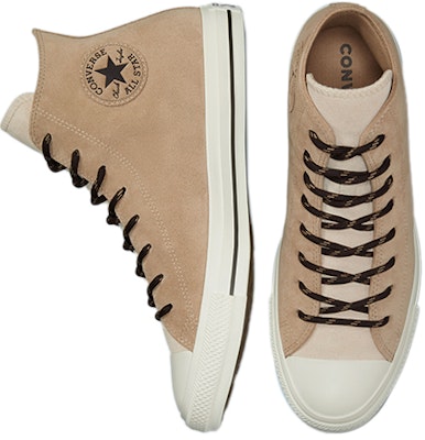 Converse Chuck Taylor All Star 防滑耐磨 高筒休閒帆布鞋 男女同款 奶茶棕 Purchase Converse Chuck Taylor All Star 防滑耐磨 高筒休閒帆布鞋 男女同款 奶茶棕