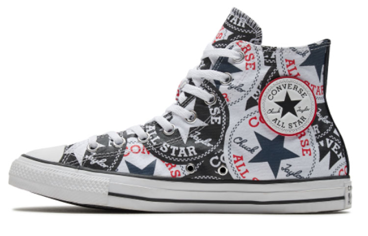 Converse Chuck Taylor All Star 'Black White Red' 166985C