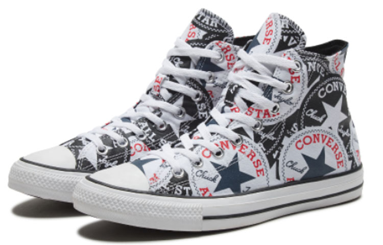 Lookbook Converse Chuck Taylor All Star 'Negro Blanco Rojo' 166985C