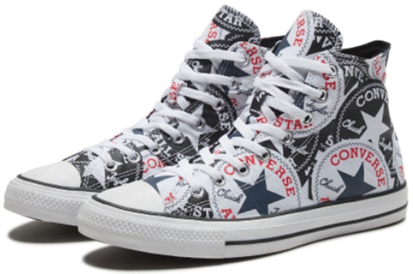 컨버스 척테일러 올스타 '블랙 화이트 레드' 166985C Lookbook 컨버스 척테일러 올스타 '블랙 화이트 레드' 166985C