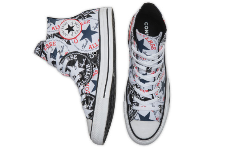 Shop Converse Chuck Taylor All Star 'Negro Blanco Rojo' 166985C