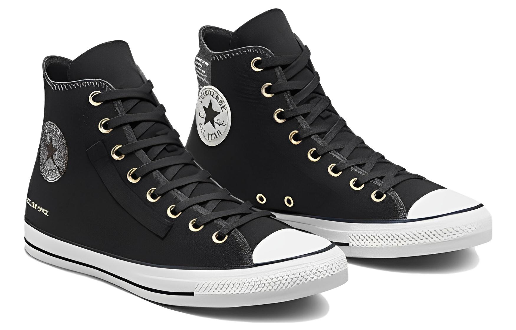 Lookbook Converse Chuck Taylor All Star High 'Pengalaman Luar Ruangan - Hitam' A04243F