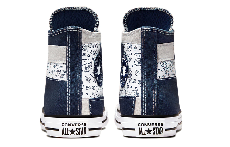 Converse Chuck Taylor All Star High 'Paisley Patchwork - Midnight Navy' 圖 5